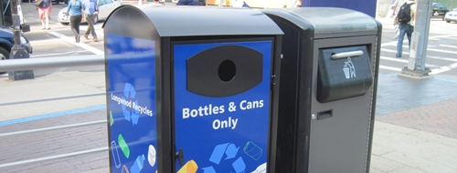 New LMA Outdoor Recycling Bins