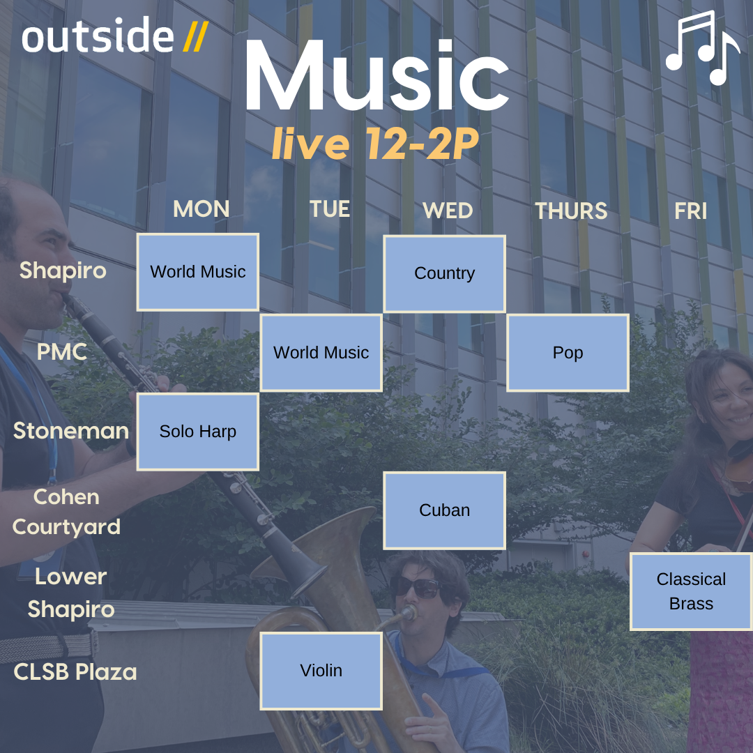 music schedule